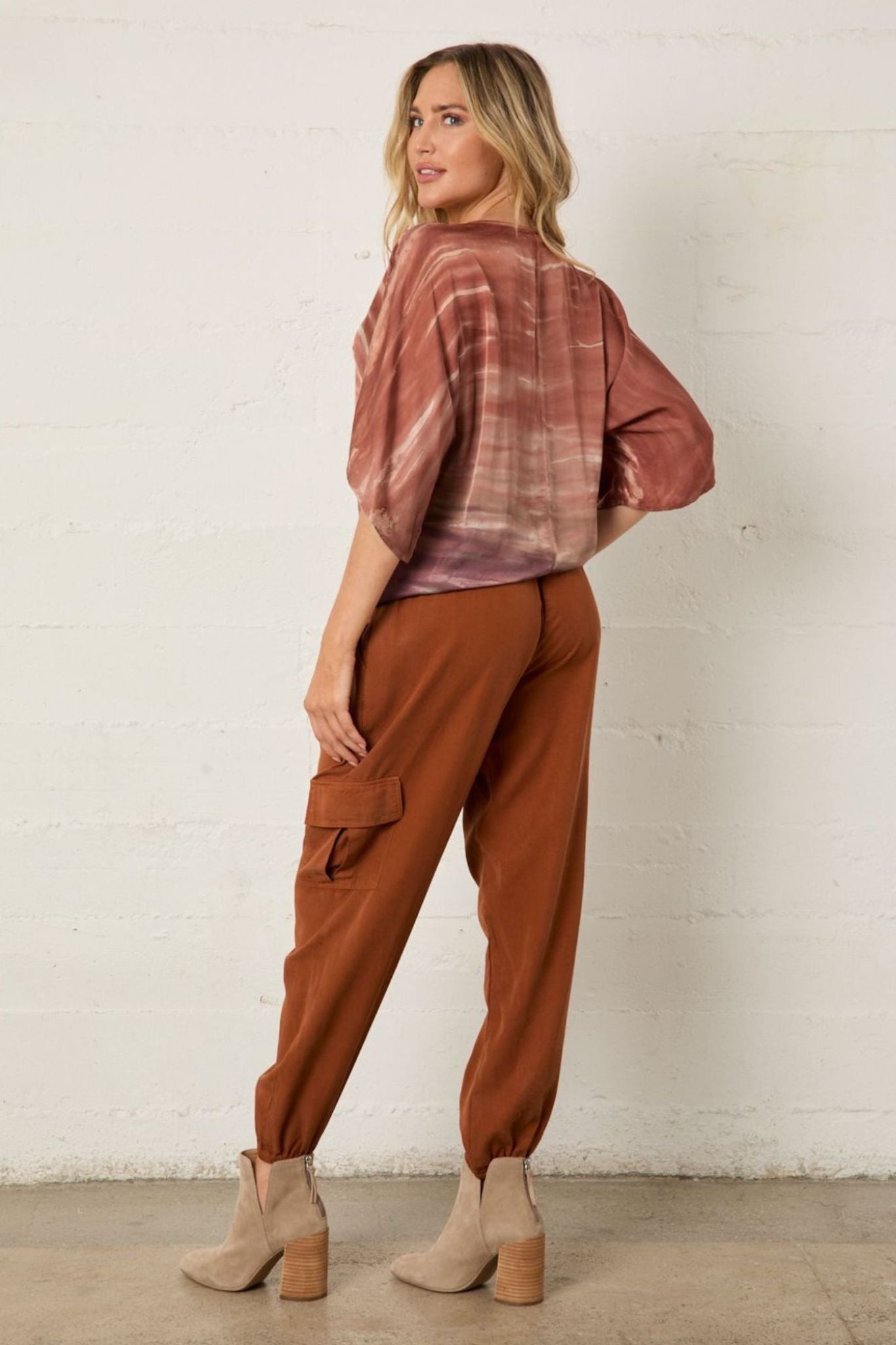 Eco Satin Say When Top