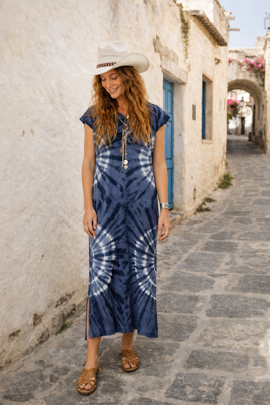 Catalina Dress - Size: M / Seastone