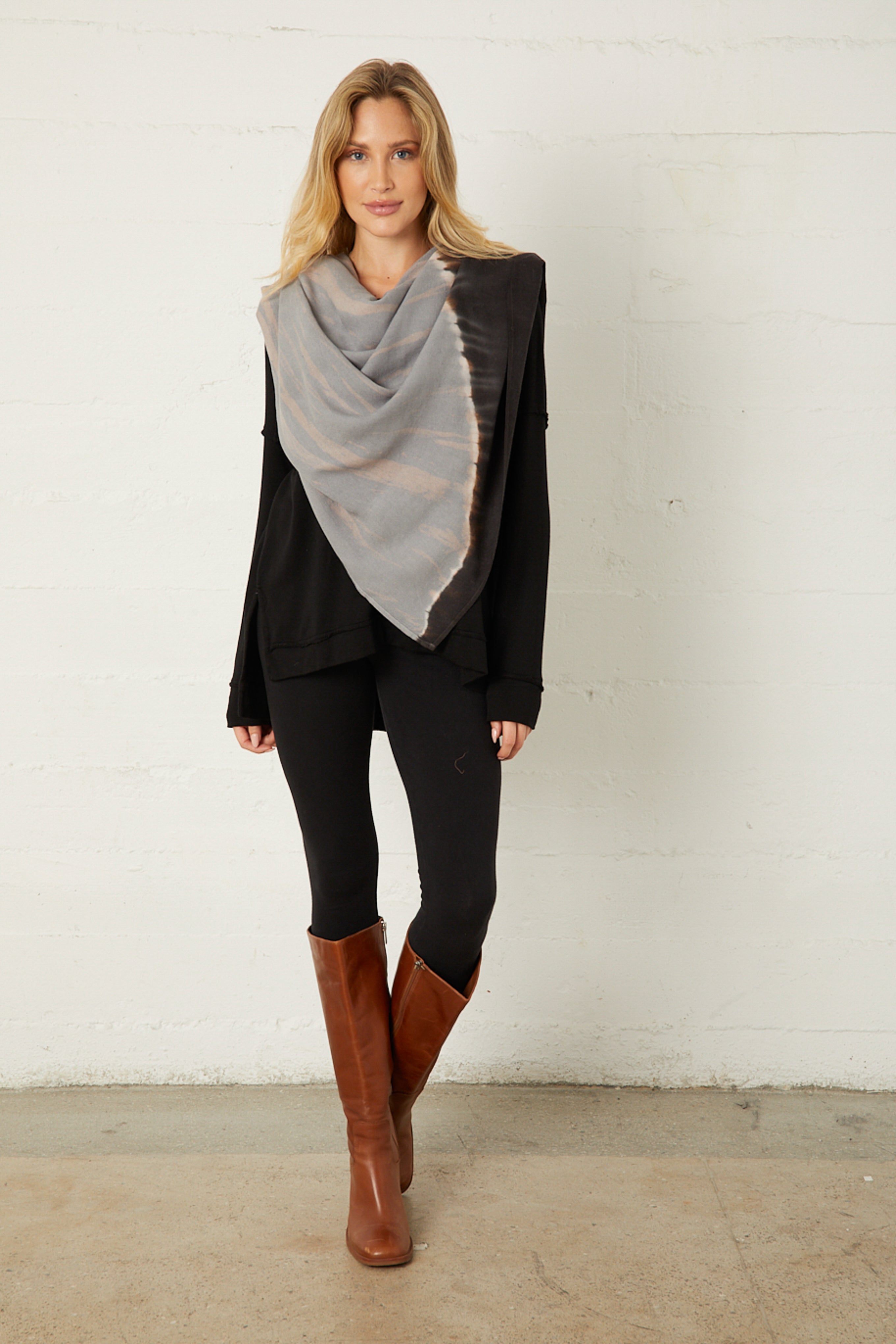 Wool Blend Blanket Scarf