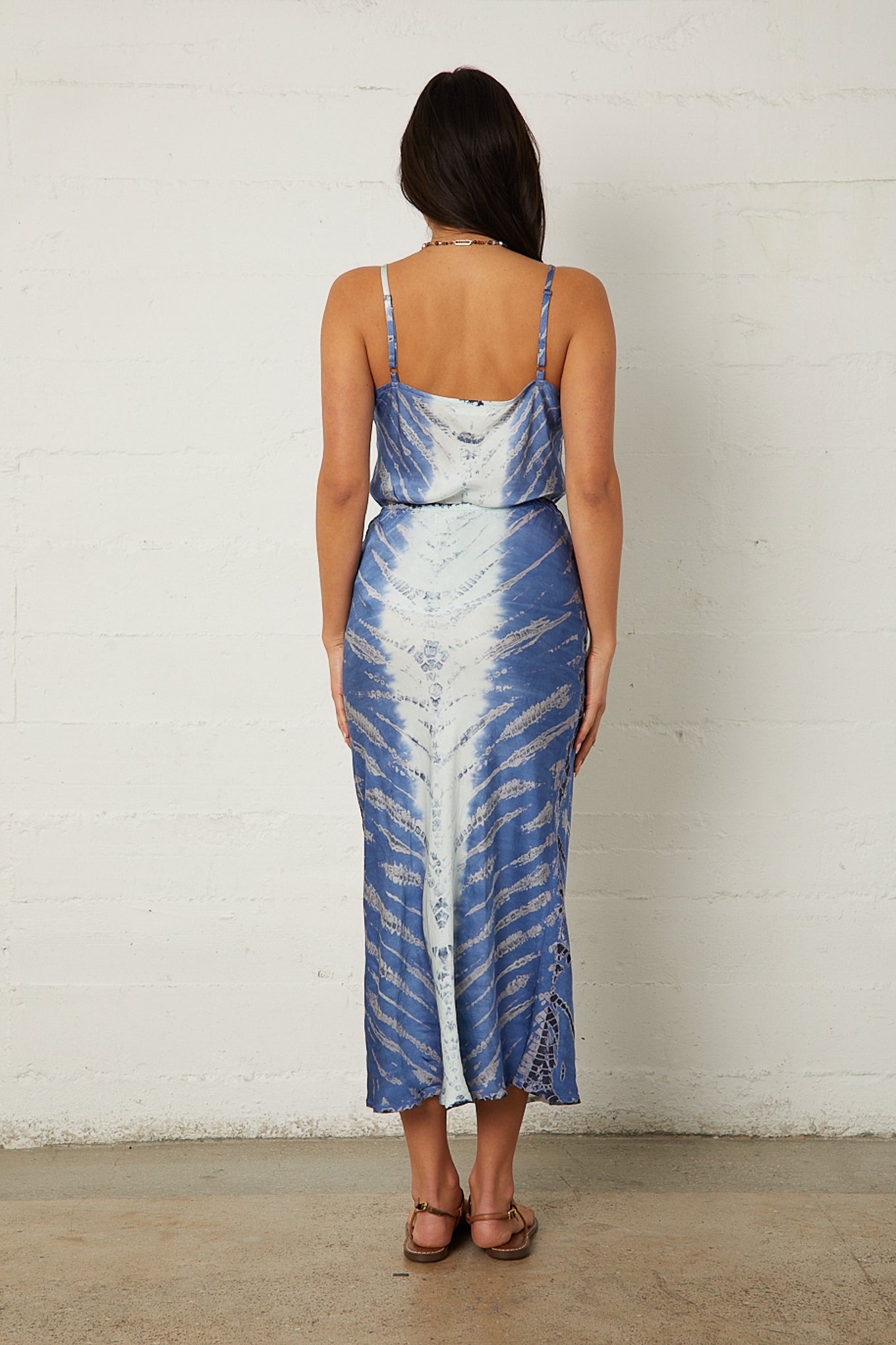 Ariel Satin Bias Skirt