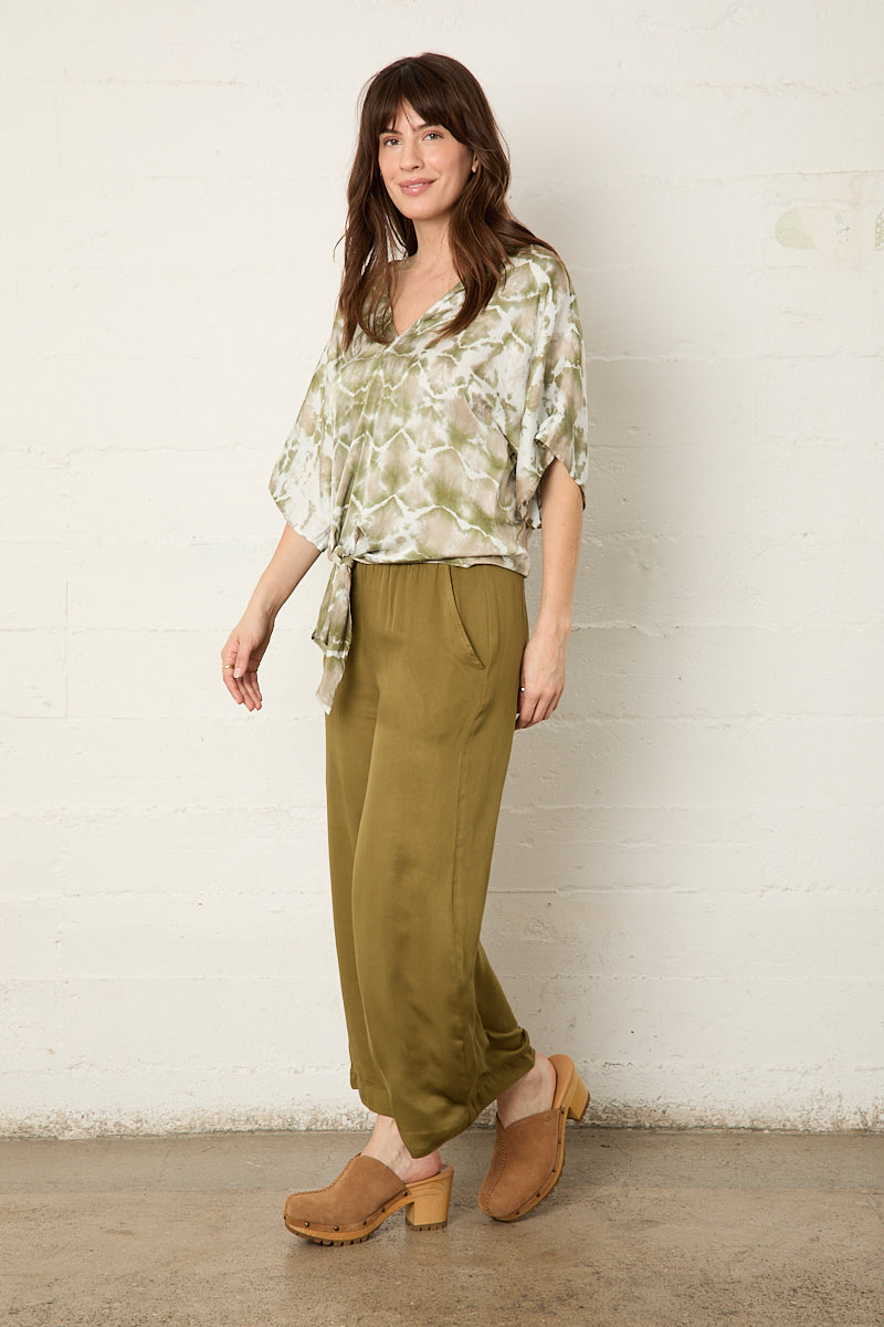 Eco Satin Say When Top