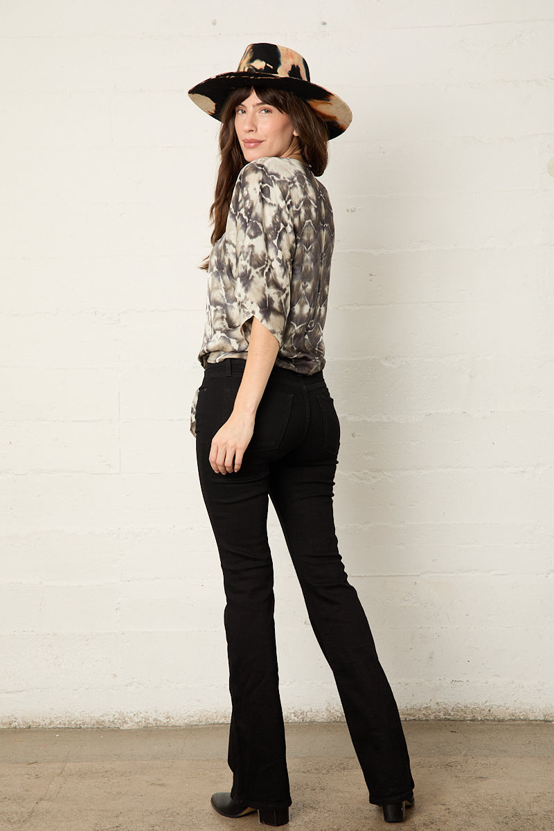 Eco Satin Say When Top