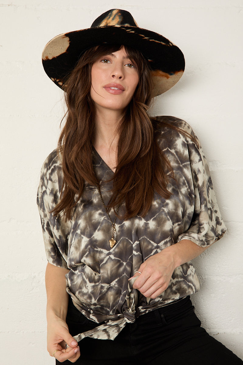 Eco Satin Say When Top