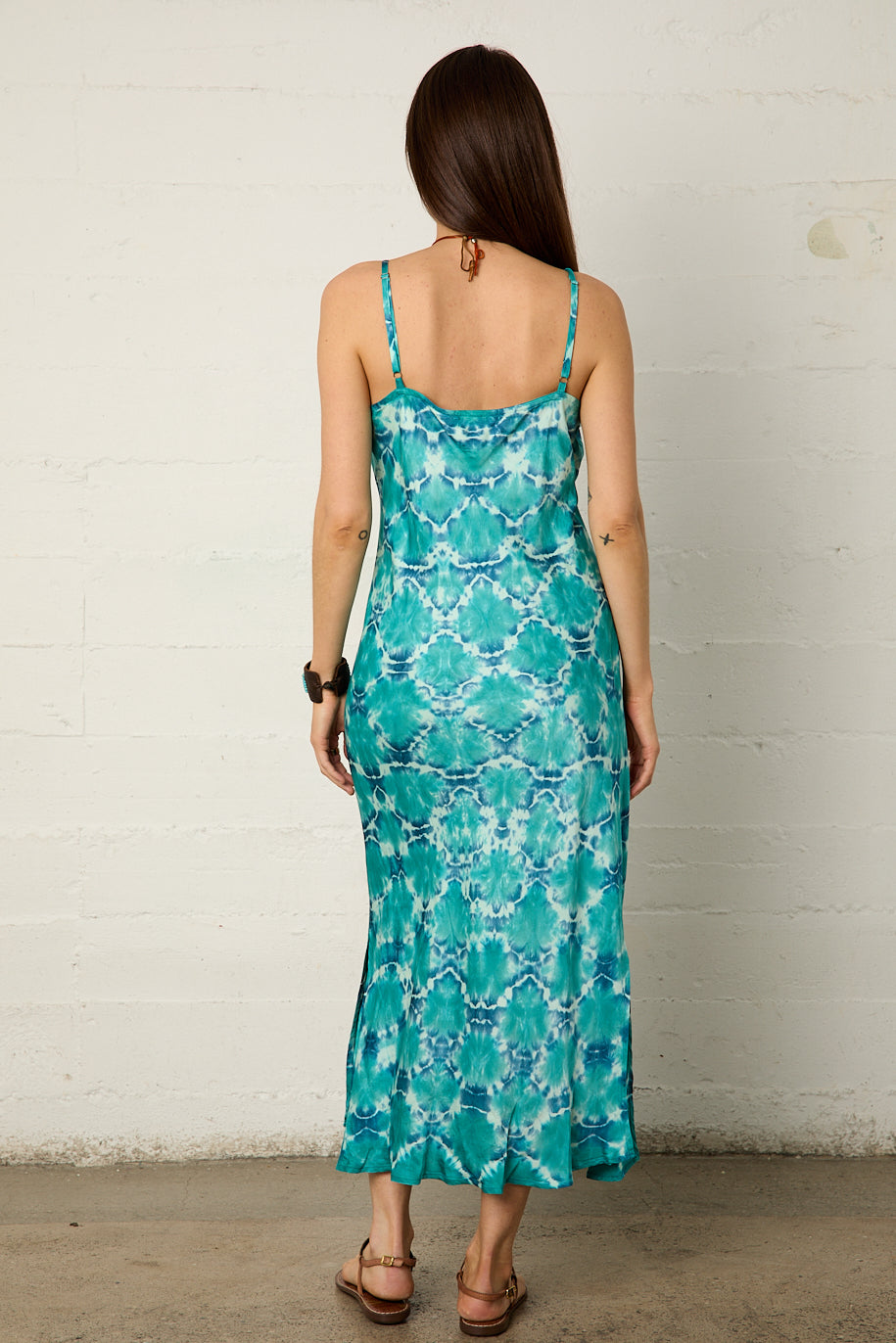 Satin Skye Bias Dress