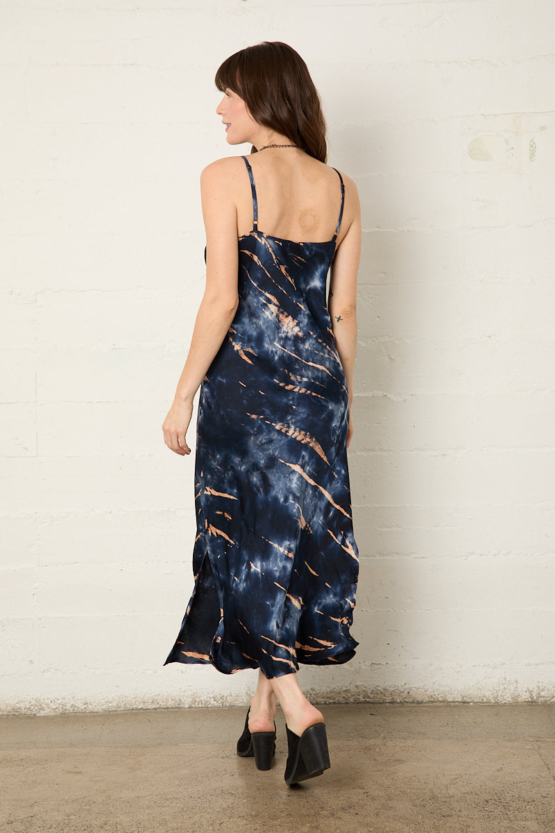 Satin Skye Bias Dress