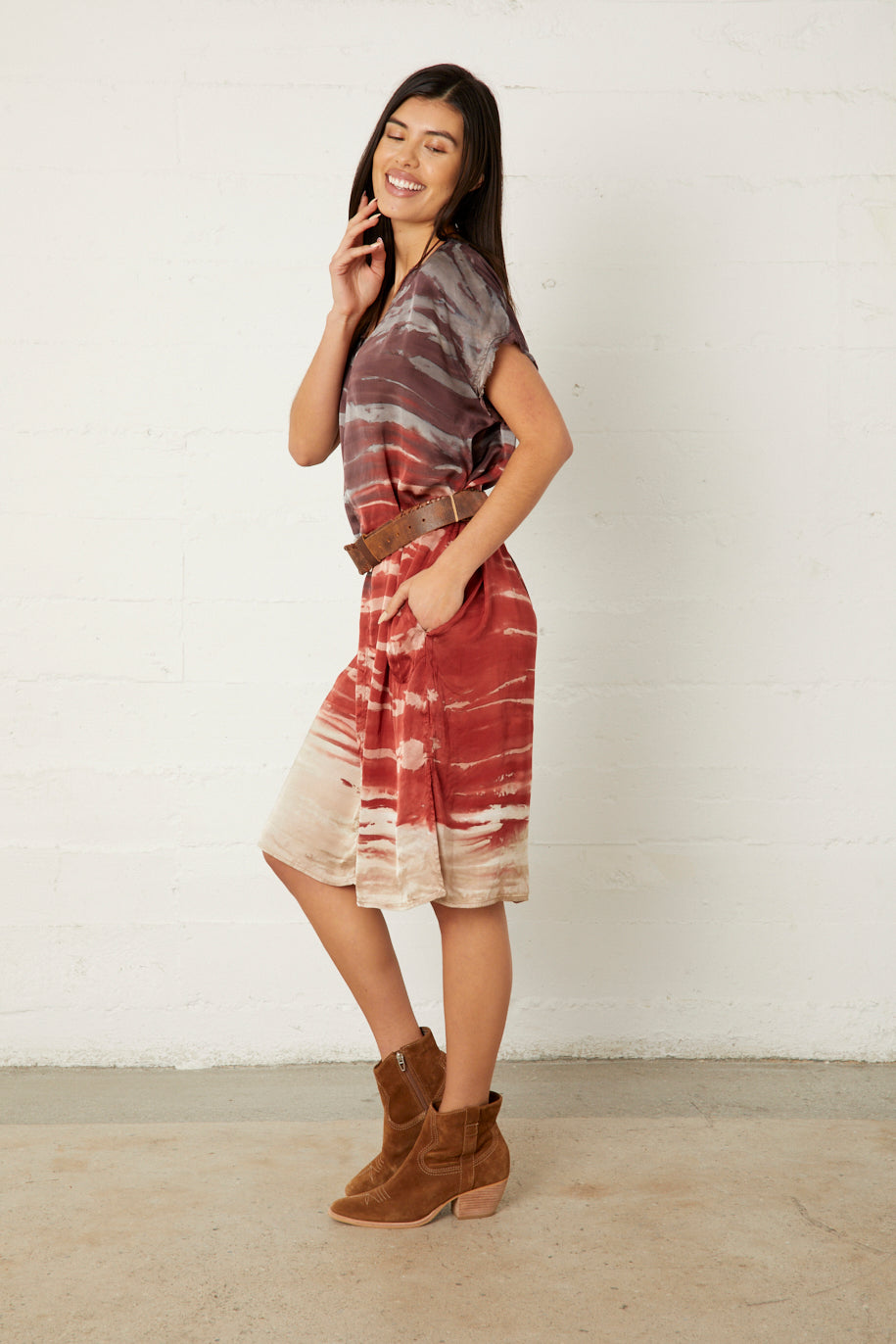 Portland Eco Satin Dress