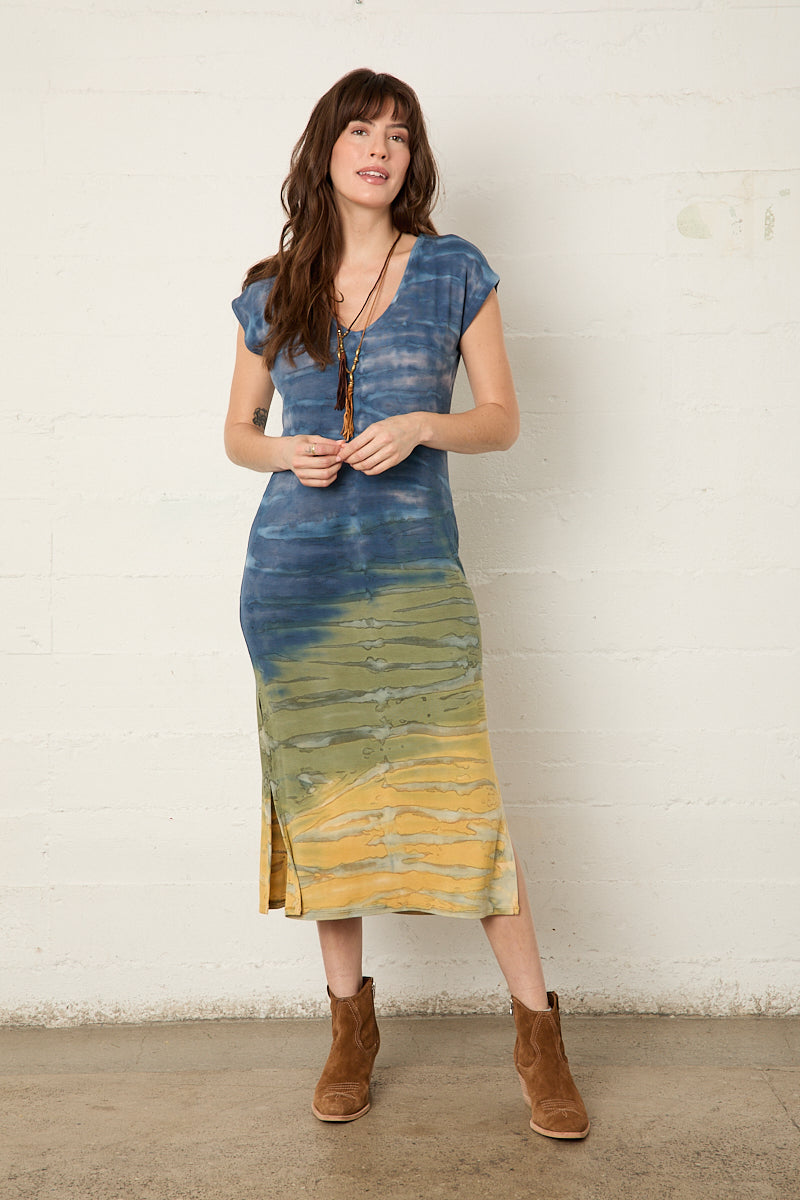 montana midi dress Eco Rib Montana Midi