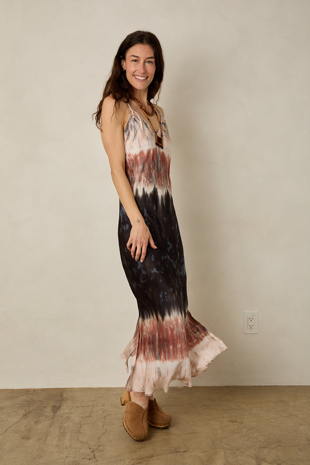 Satin Skye Bias Dress