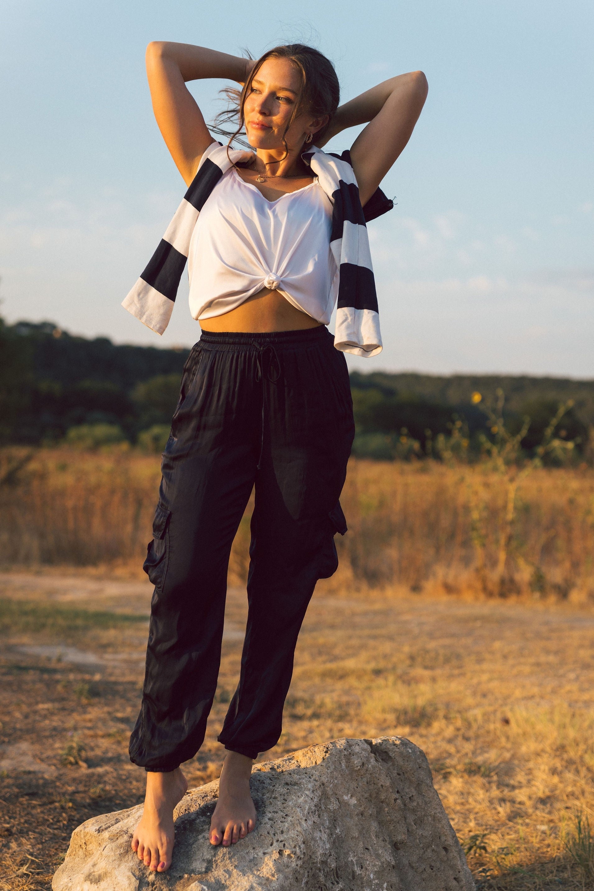 Eco Satin Harlow Pant