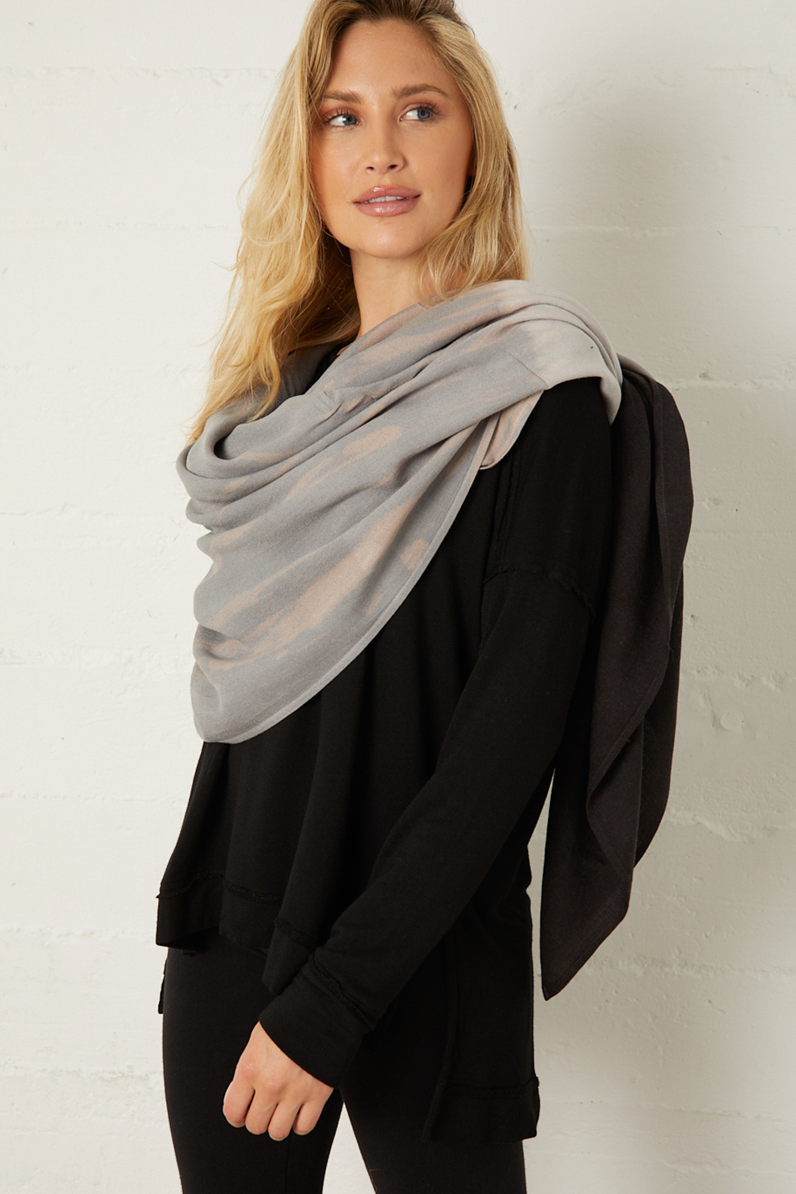 Wool Blend Blanket Scarf