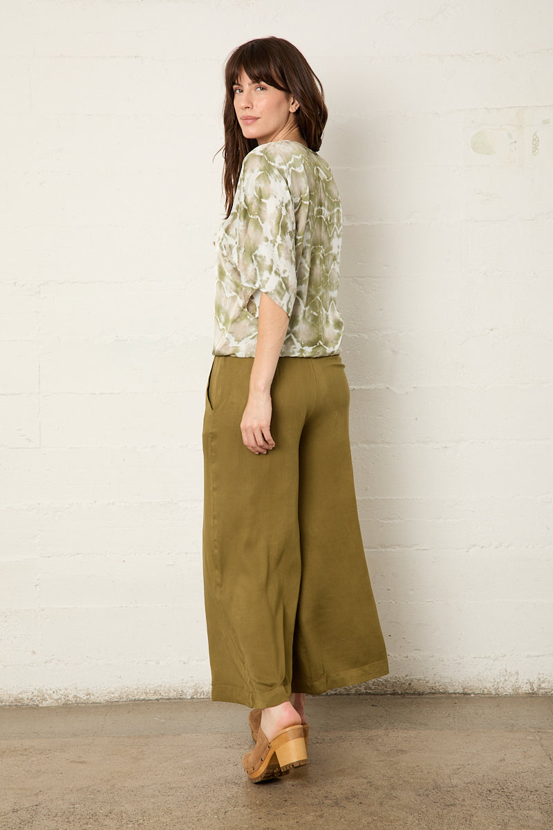 Eco Satin Say When Top