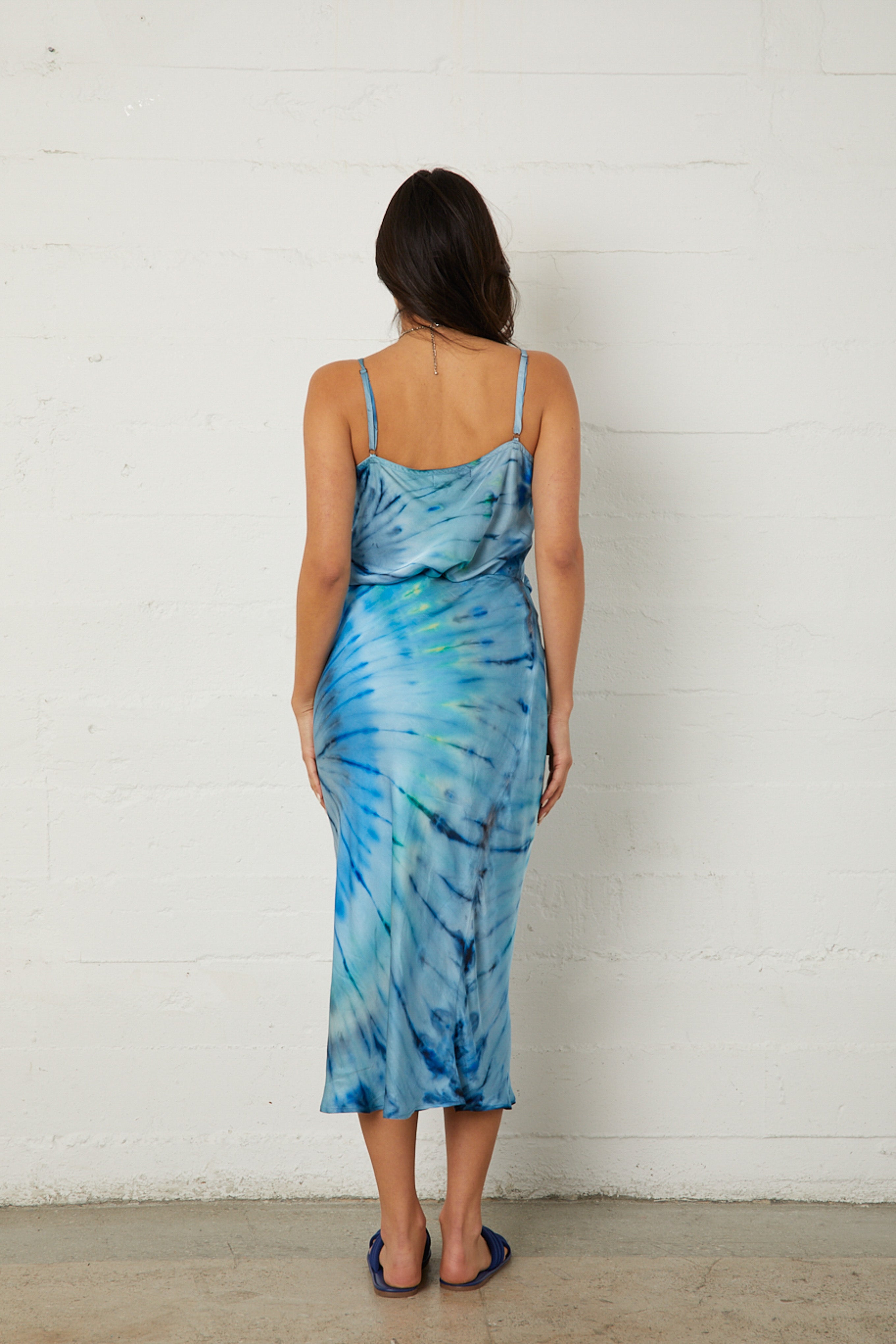 Ariel Satin Bias Skirt