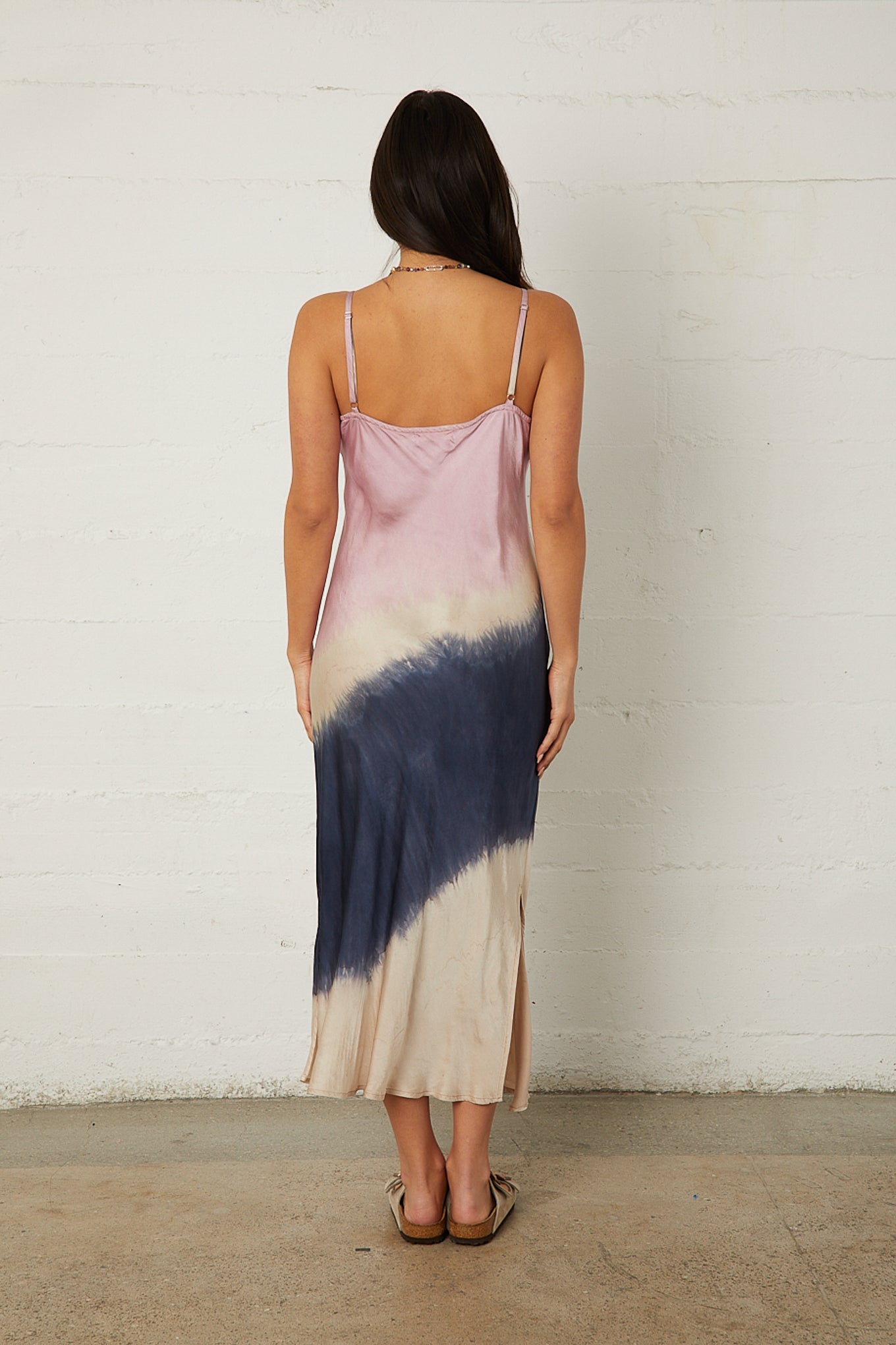 Satin Skye Bias Dress