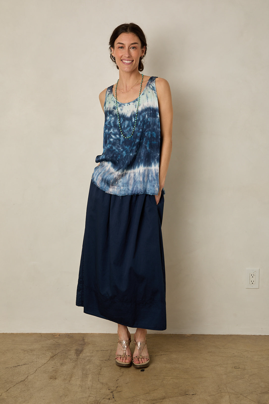 Organic Poplin Audrey Skirt