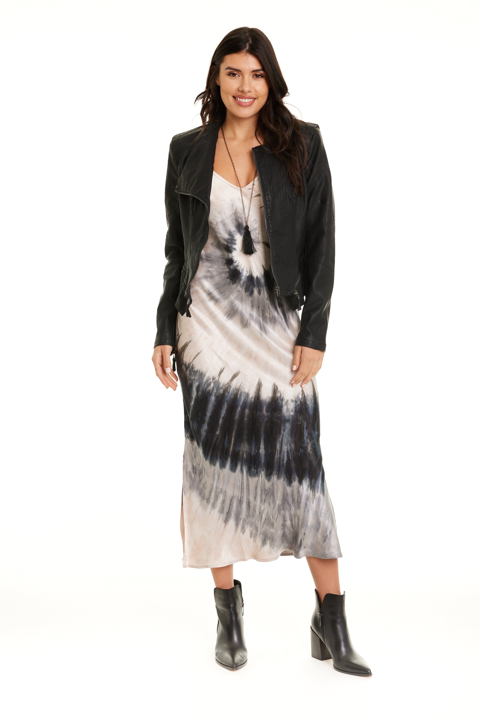 Eco Satin Skye Bias Dress